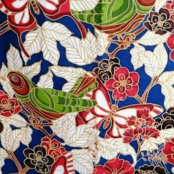 SOIL SILK BATIK FABRIC