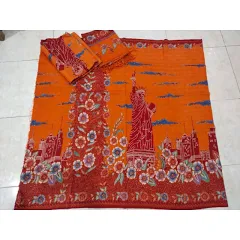 Sarimbit silk written batik cloth. couple's batik. original silk batik