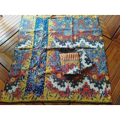 TRUSMI CIREBON SARIMBIT SILK BATIK FABRIC