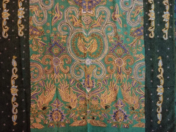 Silk-Written Batik Fabric